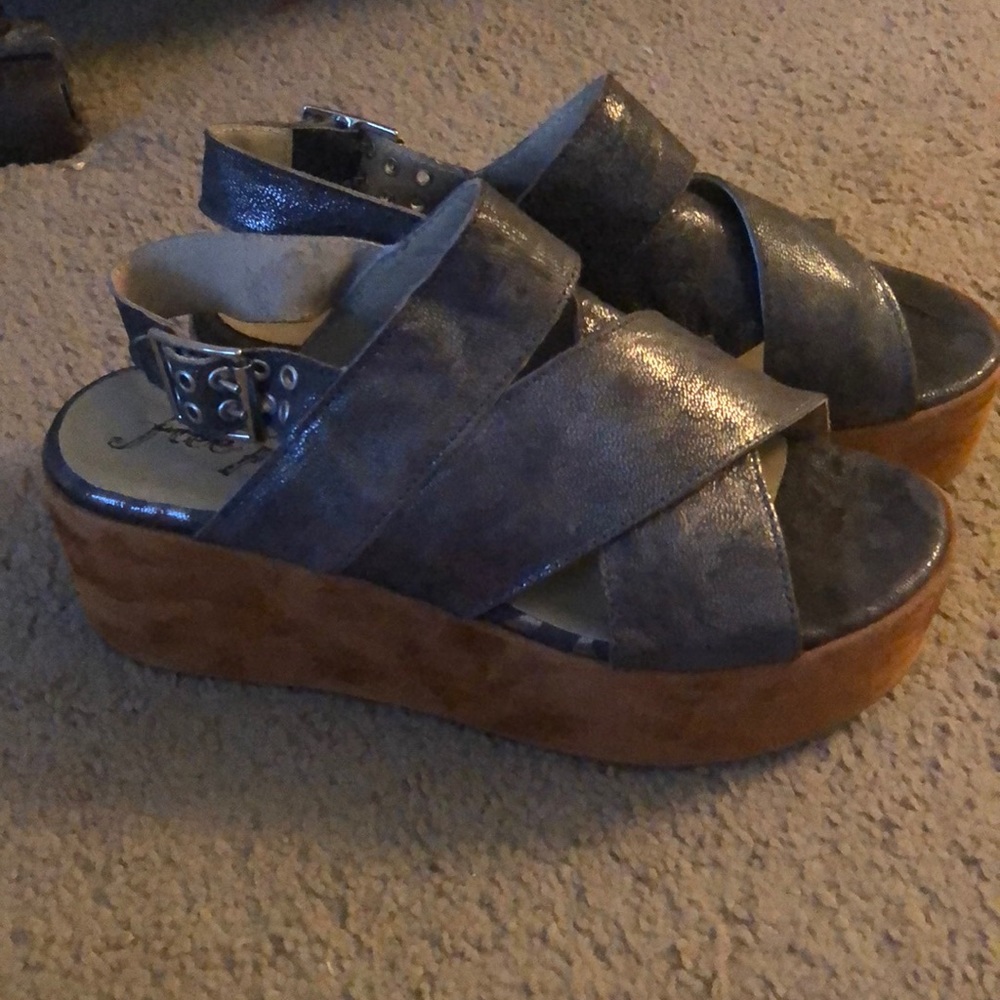 Free people wedges
